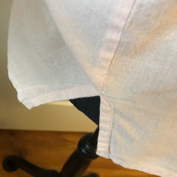 Light pink button down cotton shirt - Picture 6 of 8